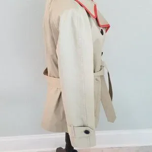 Coach raincoat with signature lining new arrivals